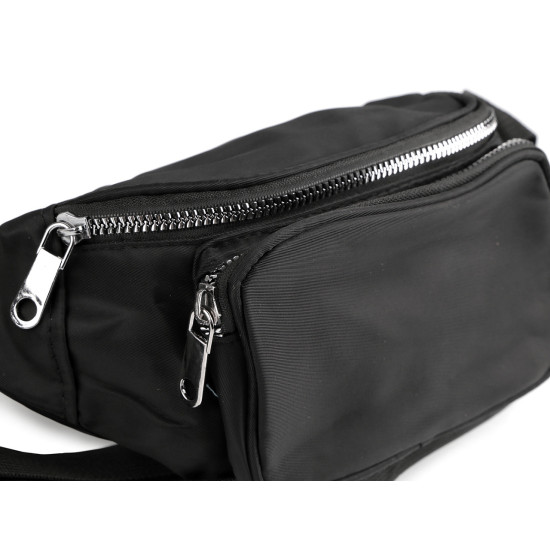 Borsetă cu 3 compartimente - Negru (1 Bucată) Borsetă cu 3 compartimente - Negru (1 Bucată)