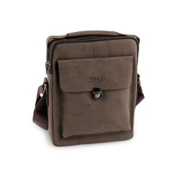 Borsa a tracolla, da uomo, dimensioni: 20 x 26 cm - Beige scuro (1 Pezzo)