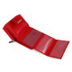 Ladies leather wallet - Red-brown (1 Piece) Ladies leather wallet - Red-brown (1 Piece)