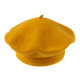Beret damski / dziewczęcy tonak 100 % wełna - Jasnybeżowy (4 Sztuki) Beret damski / dziewczęcy tonak 100 % wełna - Jasnybeżowy (4 Sztuki)
