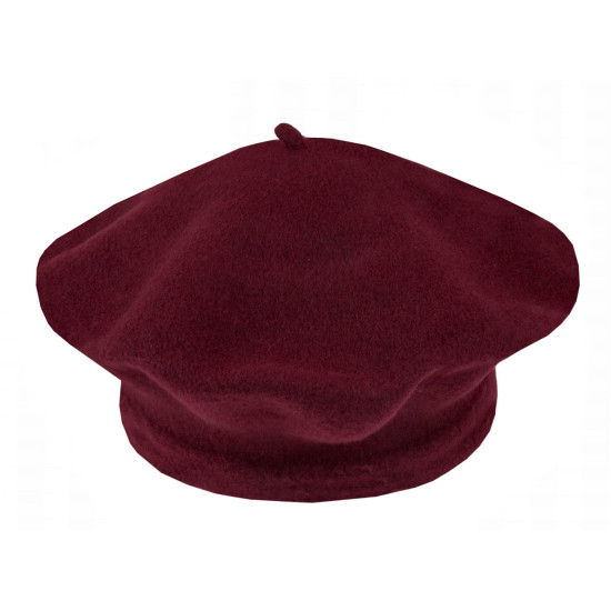 Beret damski / dziewczęcy tonak 100 % wełna - Jasnybeżowy (4 Sztuki) Beret damski / dziewczęcy tonak 100 % wełna - Jasnybeżowy (4 Sztuki)
