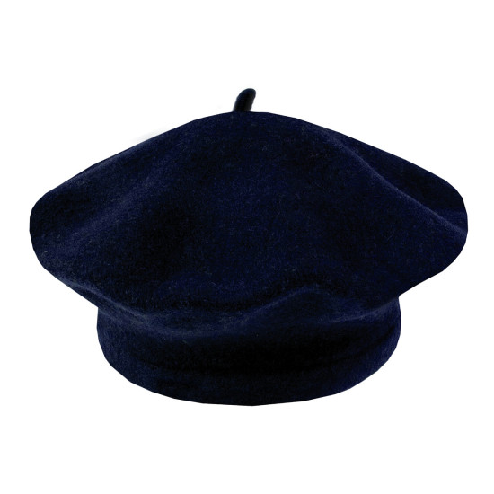 Beret damski / dziewczęcy tonak 100 % wełna - Jasnybeżowy (4 Sztuki) Beret damski / dziewczęcy tonak 100 % wełna - Jasnybeżowy (4 Sztuki)