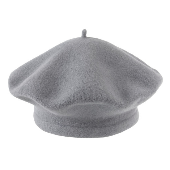 Beret damski / dziewczęcy tonak 100 % wełna - Jasnybeżowy (4 Sztuki) Beret damski / dziewczęcy tonak 100 % wełna - Jasnybeżowy (4 Sztuki)