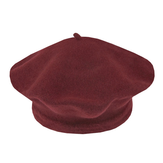 Beret damski / dziewczęcy tonak 100 % wełna - Jasnybeżowy (4 Sztuki) Beret damski / dziewczęcy tonak 100 % wełna - Jasnybeżowy (4 Sztuki)