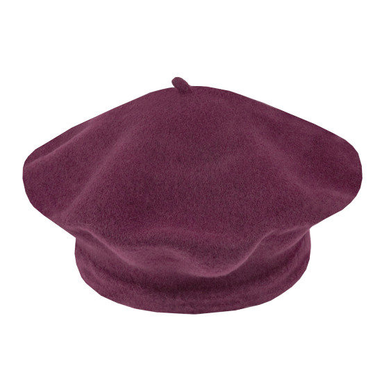 Beret damski / dziewczęcy tonak 100 % wełna - Jasnybeżowy (4 Sztuki) Beret damski / dziewczęcy tonak 100 % wełna - Jasnybeżowy (4 Sztuki)