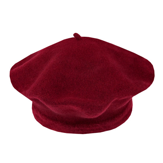 Beret damski / dziewczęcy tonak 100 % wełna - Jasnybeżowy (4 Sztuki) Beret damski / dziewczęcy tonak 100 % wełna - Jasnybeżowy (4 Sztuki)