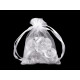 Gift bag 7x8.5 cm organza - Red (100 Pieces) Gift bag 7x8.5 cm organza - Red (100 Pieces)