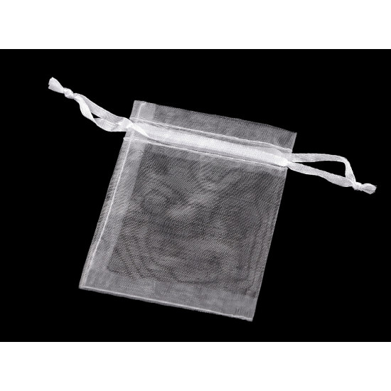 Gift bag 7x8.5 cm organza - Red (100 Pieces) Gift bag 7x8.5 cm organza - Red (100 Pieces)