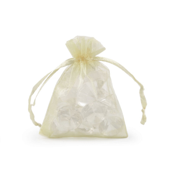 Gift bag 7x8.5 cm organza - Red (100 Pieces) Gift bag 7x8.5 cm organza - Red (100 Pieces)