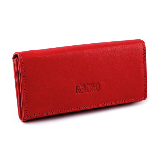 Damen geldbörse aus leder - Rot (3 Stücke) Damen geldbörse aus leder - Rot (3 Stücke)