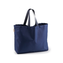 Firm shopping tote bag - Blue dark (1 Piece)