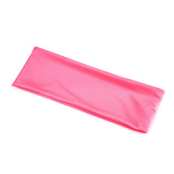 Bandeau de sport femme - Rose fluo (1 Pièce)