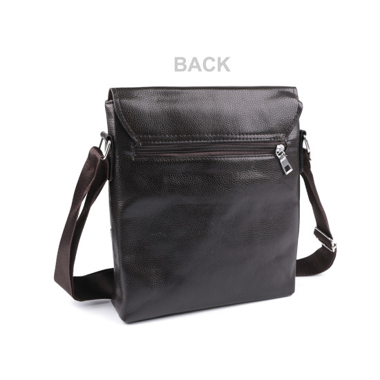 Borsa a tracolla da uomo, dimensioni: 24 x 27 cm - Nero (3 Pezzi) Borsa a tracolla da uomo, dimensioni: 24 x 27 cm - Nero (3 Pezzi)
