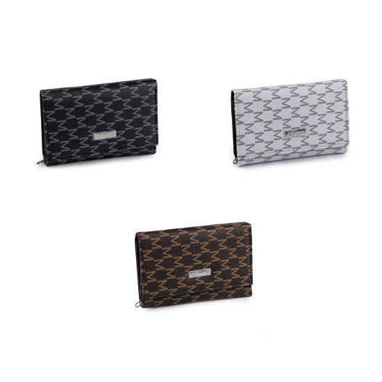 Dámska peňaženka 10x15 cm - Čierna (1 Kus) Dámska peňaženka 10x15 cm - Čierna (1 Kus)