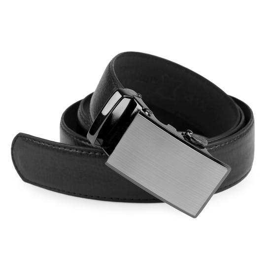 Herrengürtel breite 3,5 cm - Schwarz (1 Stück) Herrengürtel breite 3,5 cm - Schwarz (1 Stück)