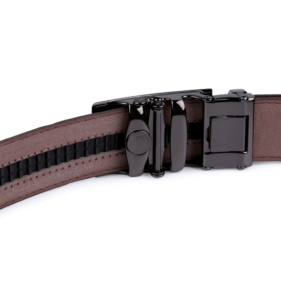 Herrengürtel breite 3,5 cm - Schwarz (1 Stück) Herrengürtel breite 3,5 cm - Schwarz (1 Stück)