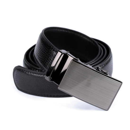 Herrengürtel breite 3,5 cm - Schwarz (1 Stück) Herrengürtel breite 3,5 cm - Schwarz (1 Stück)