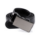 Herrengürtel breite 3,5 cm - Schwarz (1 Stück) Herrengürtel breite 3,5 cm - Schwarz (1 Stück)