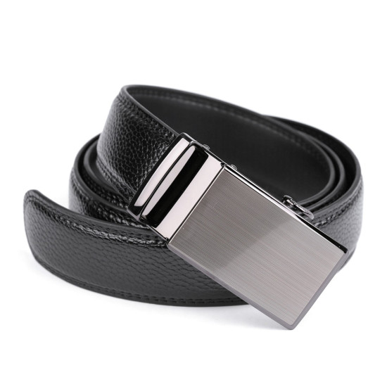 Herrengürtel breite 3,5 cm - Schwarz (1 Stück) Herrengürtel breite 3,5 cm - Schwarz (1 Stück)