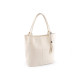 Large 2-in-1 handbag with tassel 38x33 cm - Silver (1 Piece) Large 2-in-1 handbag with tassel 38x33 cm - Silver (1 Piece)