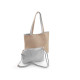 Double-sided handbag 2in1 40x29 cm - Azure blue (1 Piece) Double-sided handbag 2in1 40x29 cm - Azure blue (1 Piece)