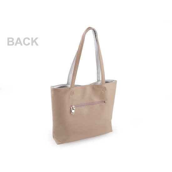 Double-sided handbag 2in1 40x29 cm - Azure blue (1 Piece) Double-sided handbag 2in1 40x29 cm - Azure blue (1 Piece)