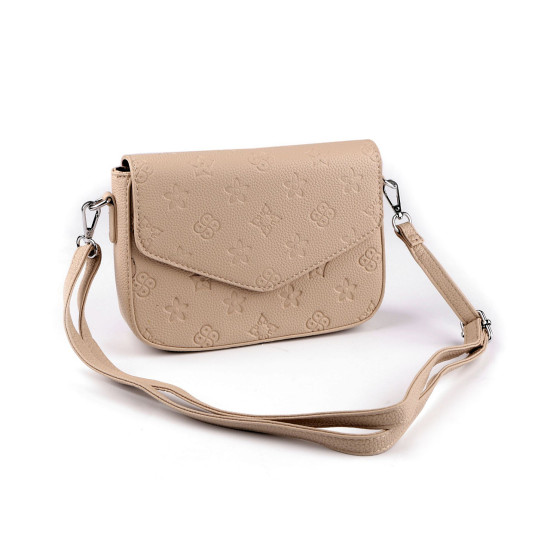 Borsa a tracolla, dimensioni: 23 x 16 cm - Crema più chiaro (3 Pezzi) Borsa a tracolla, dimensioni: 23 x 16 cm - Crema più chiaro (3 Pezzi)