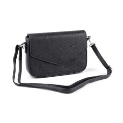 Borsa a tracolla, dimensioni: 23 x 16 cm - Nero (1 Pezzo)