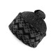 Beanie hat tonak - Black (1 Piece) Beanie hat tonak - Black (1 Piece)