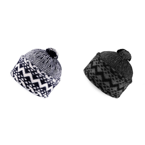 Beanie hat tonak - Black (1 Piece) Beanie hat tonak - Black (1 Piece)