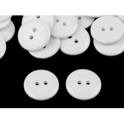 Clear duvet cover buttons size 24' and 28' washing up to 95°c - White (200 Pieces)