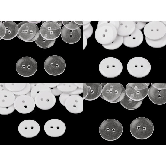 Clear duvet cover buttons size 24' and 28' washing up to 95°c - Transparent (200 Pieces) Clear duvet cover buttons size 24' and 28' washing up to 95°c - Transparent (200 Pieces)