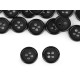Anzugknopf größe 24", 32" - Schwarz (100 Stücke) Anzugknopf größe 24", 32" - Schwarz (100 Stücke)