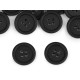Anzugknopf größe 24", 32" - Schwarz (100 Stücke) Anzugknopf größe 24", 32" - Schwarz (100 Stücke)