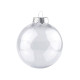 Baňka k dozdobení ø10 cm 2. jakost - Transparent (2 Kusy)