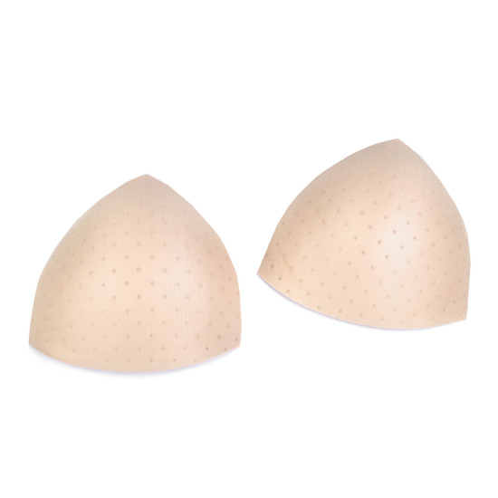 Wkładki bikini z efektem push-up perforowane rozmiar s - White (1 Para)