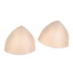 Wkładki bikini z efektem push-up perforowane rozmiar s - White (1 Para)