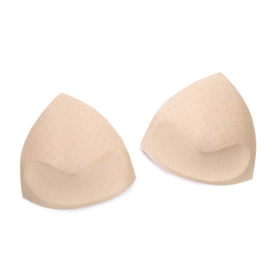 Wkładki bikini z efektem push-up perforowane rozmiar s - White (1 Para)