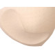 Wkładki bikini z efektem push-up perforowane rozmiar s - White (1 Para)