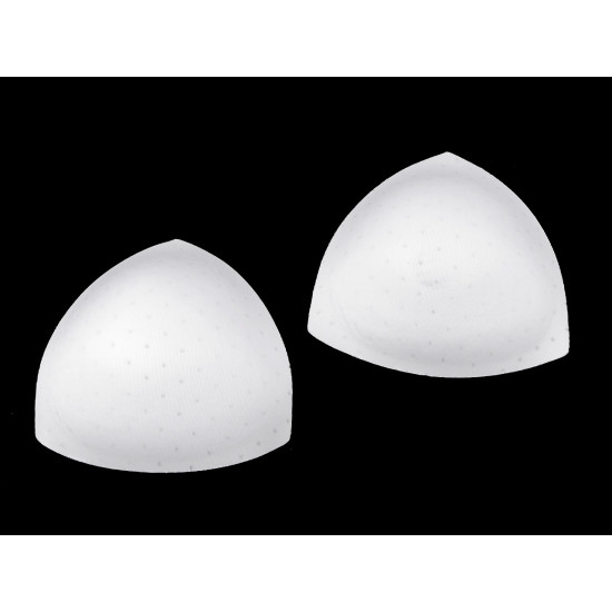 Wkładki bikini z efektem push-up perforowane rozmiar s - White (1 Para)