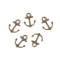 Anchor pendant 14x18 mm - Vintage brass (5 Pieces)