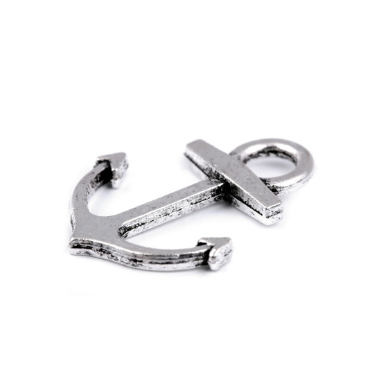 Anhänger anker 14x18 mm - Altmessing (5 Stücke) Anhänger anker 14x18 mm - Altmessing (5 Stücke)