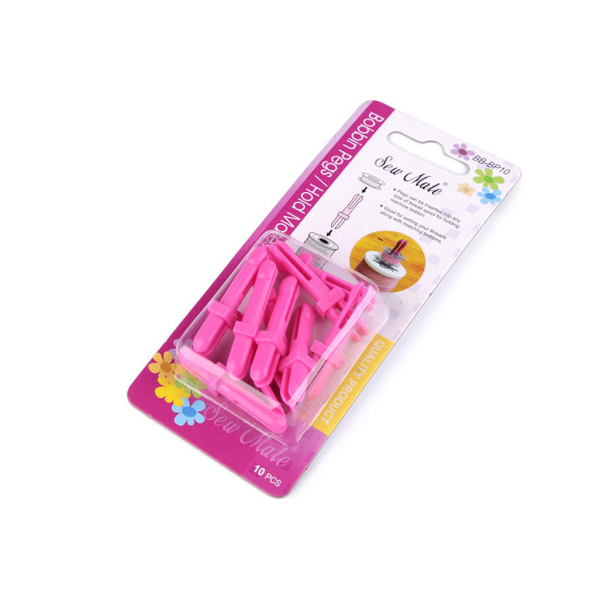 Kunststoffspulenhalter - Lila-rosa (1 Karte) Kunststoffspulenhalter - Lila-rosa (1 Karte)