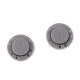 Magnetic button to sew-on ø23 mm - Grey (10 Sets)