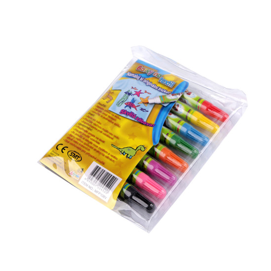Markery do tkanin komplet 6 szt. - Zobacz zdjęcie (1 Pudełko) Markery do tkanin komplet 6 szt. - Zobacz zdjęcie (1 Pudełko)