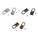 Strap end caps with snap hook, width 9 mm - Black nickel (10 Pieces) Strap end caps with snap hook, width 9 mm - Black nickel (10 Pieces)