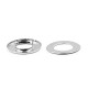 Metal snap grommet / eyelet, inner ø12 mm / outer ø26 mm - Nickel (10 Pairs) Metal snap grommet / eyelet, inner ø12 mm / outer ø26 mm - Nickel (10 Pairs)