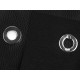 Metal snap grommet / eyelet, inner ø12 mm / outer ø26 mm - Nickel (10 Pairs) Metal snap grommet / eyelet, inner ø12 mm / outer ø26 mm - Nickel (10 Pairs)