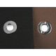 Metal snap grommet / eyelet, inner ø12 mm / outer ø26 mm - Nickel (10 Pairs) Metal snap grommet / eyelet, inner ø12 mm / outer ø26 mm - Nickel (10 Pairs)