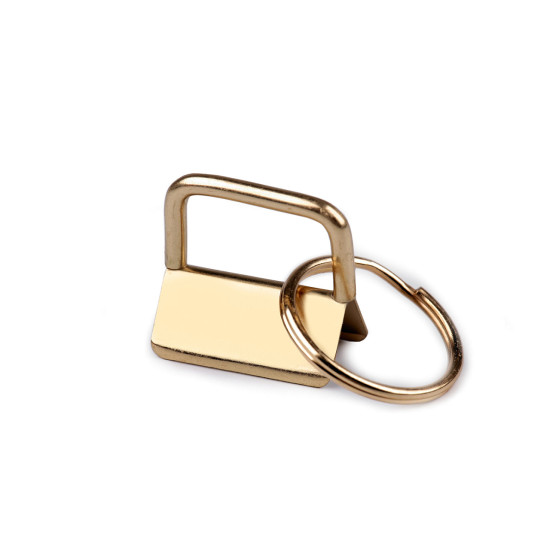 Key fob hardware with split ring width 25 mm - Black nickel (100 Pieces) Key fob hardware with split ring width 25 mm - Black nickel (100 Pieces)